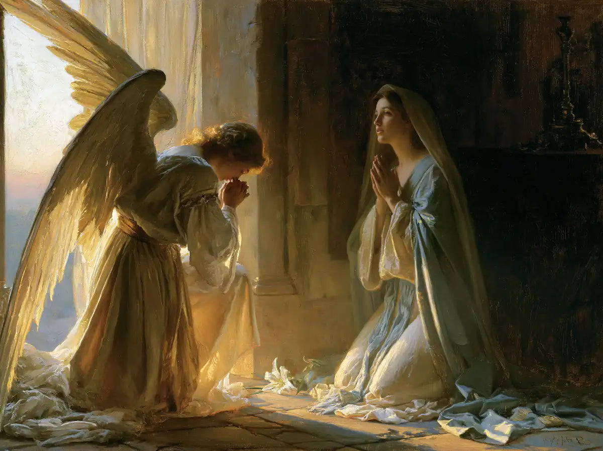 The Annunciation - Christian artwork collection