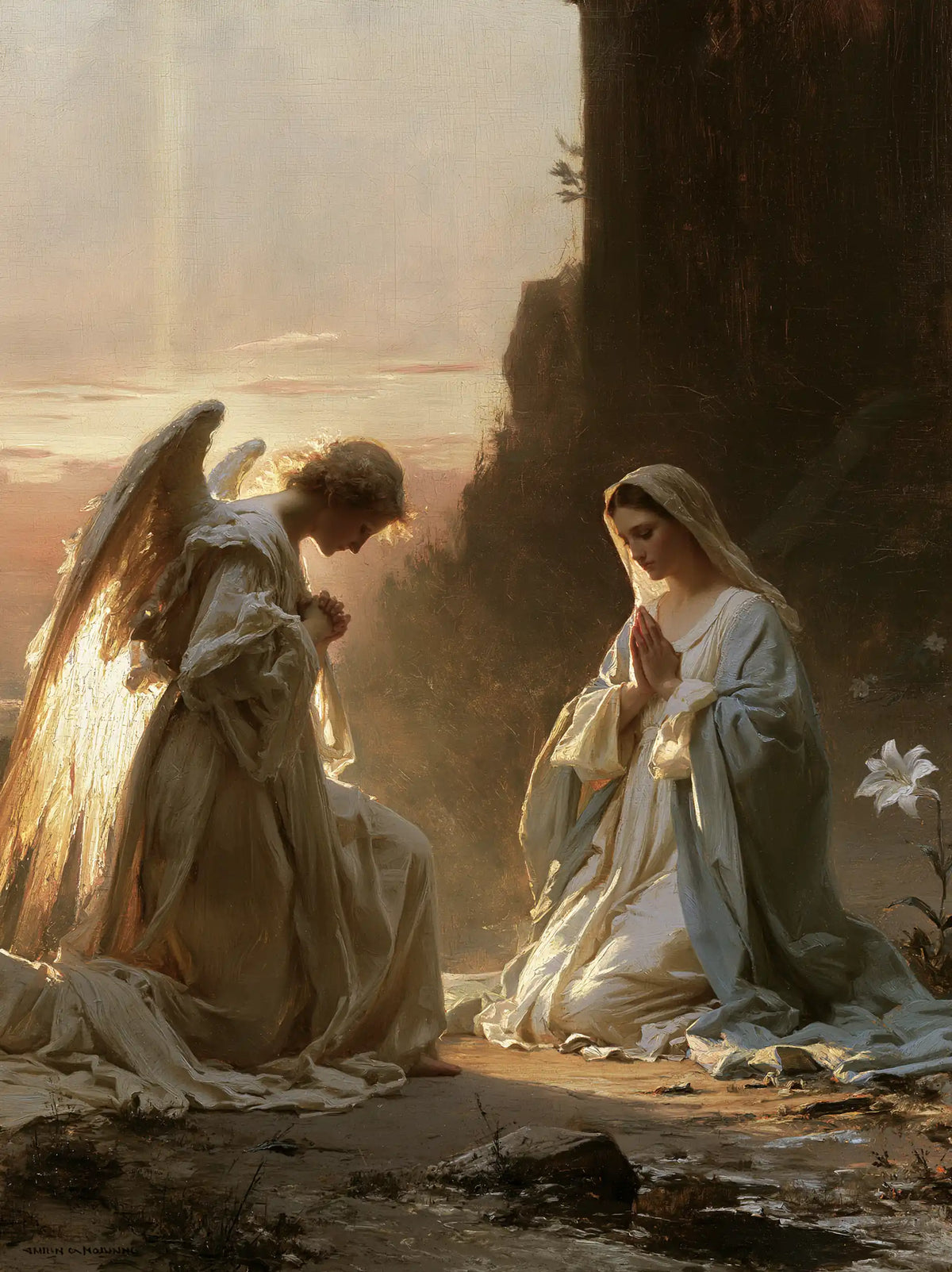 The Annunciation - The Annunciation at Dawn · Portrait n° 8