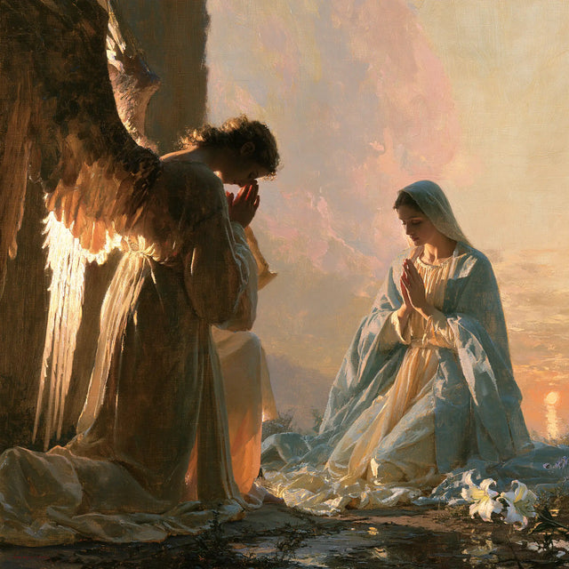The Annunciation - The Annunciation at Dawn · Square n° 9