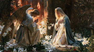 The Annunciation - The Annunciation in the Garden · Landscape n° 19