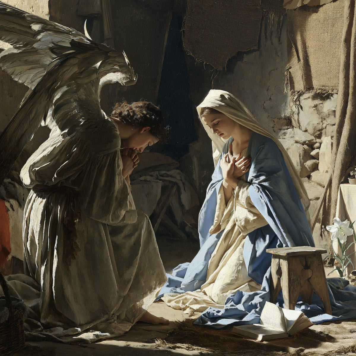 The Annunciation - The Chamber in Nazareth · Square n° 1