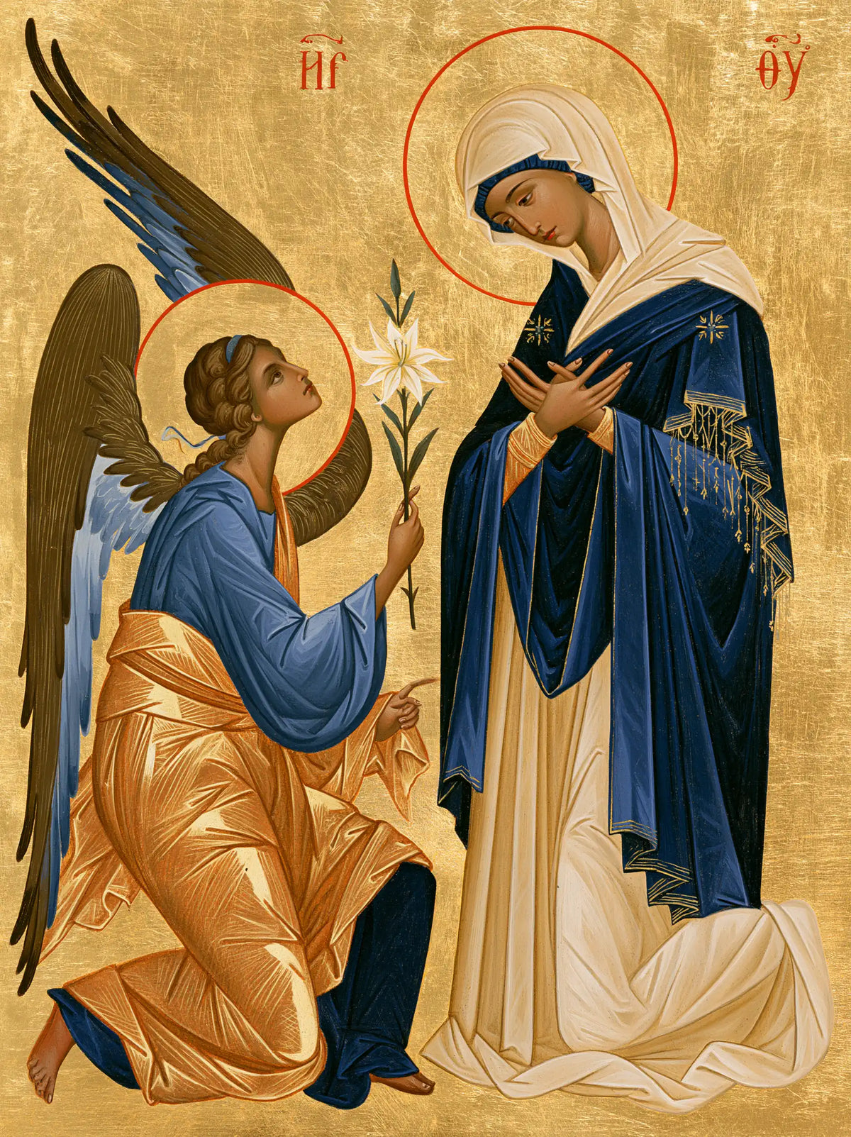 The Annunciation - Contemporary Byzantine · Portrait n° 17