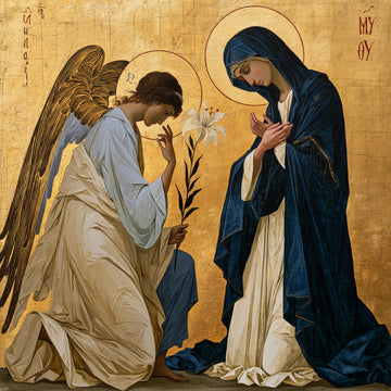 The Annunciation - Contemporary Byzantine · Square n° 7