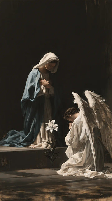 The Annunciation - Contemporary Minimalism · Portrait n° 5