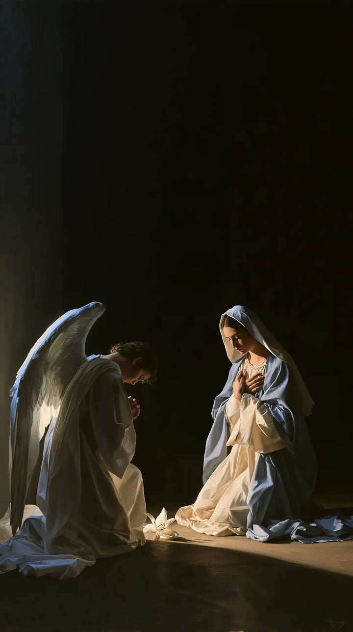 The Annunciation - Contemporary Minimalism · Portrait n° 6