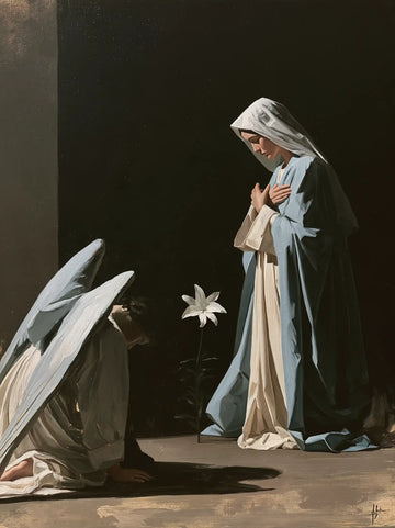 The Annunciation - Contemporary Minimalism · Portrait n° 14