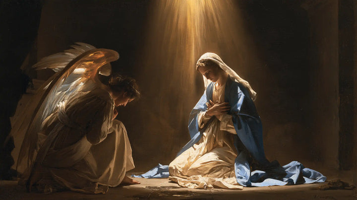 The Annunciation - Divine Light Descending upon Mary · Landscape n° 15