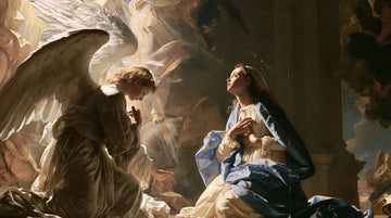 The Annunciation - Gabriel in Radiant Light · Landscape n° 4