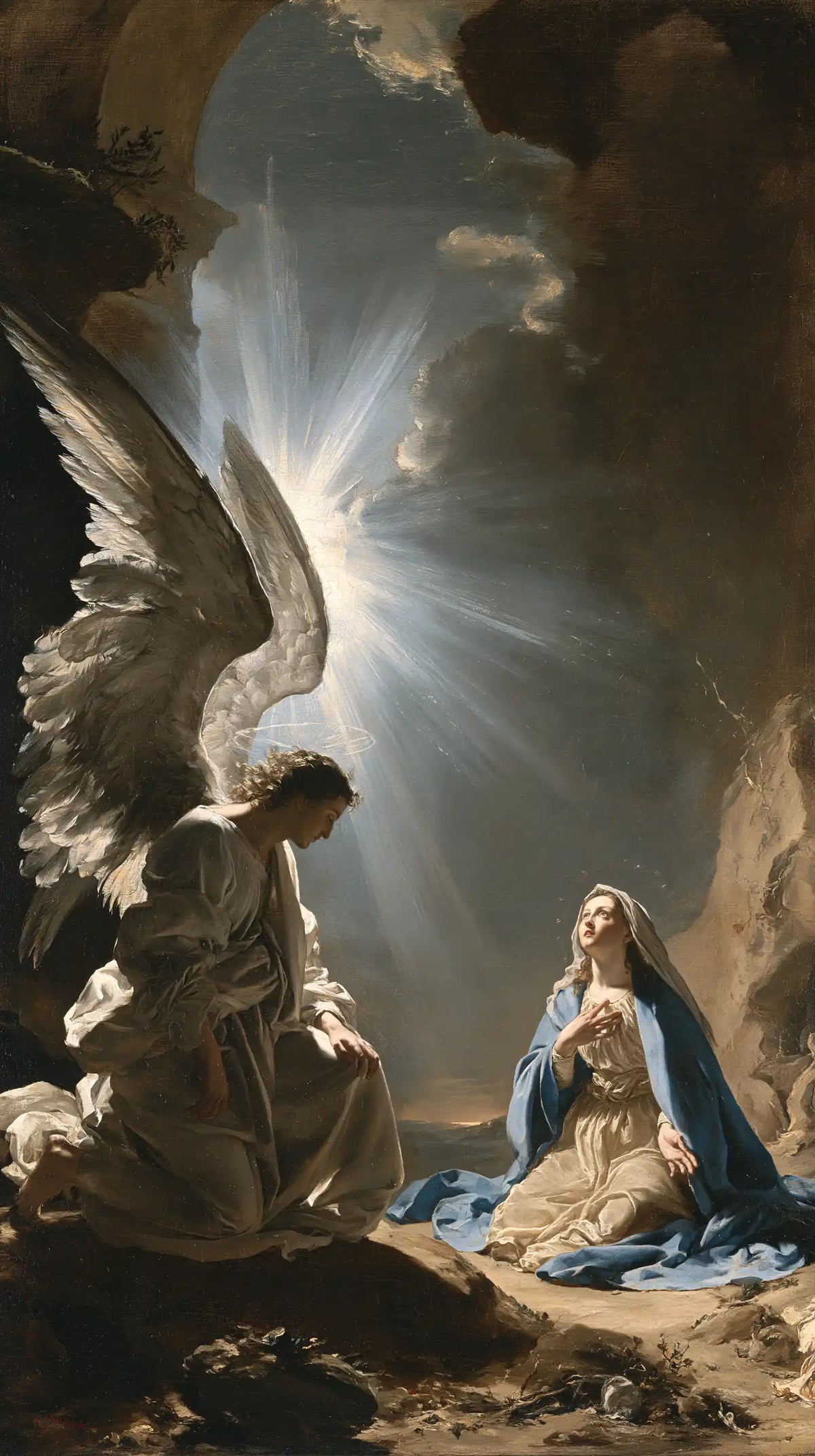 The Annunciation - Gabriel in Radiant Light · Portrait n° 3