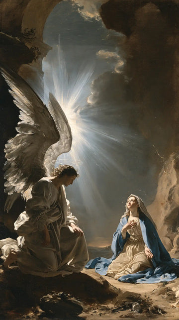 The Annunciation - Gabriel in Radiant Light · Portrait n° 3