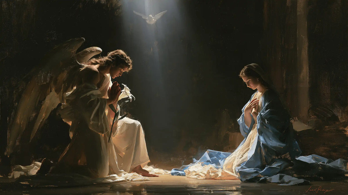 The Annunciation - The Holy Spirit · Landscape n° 15