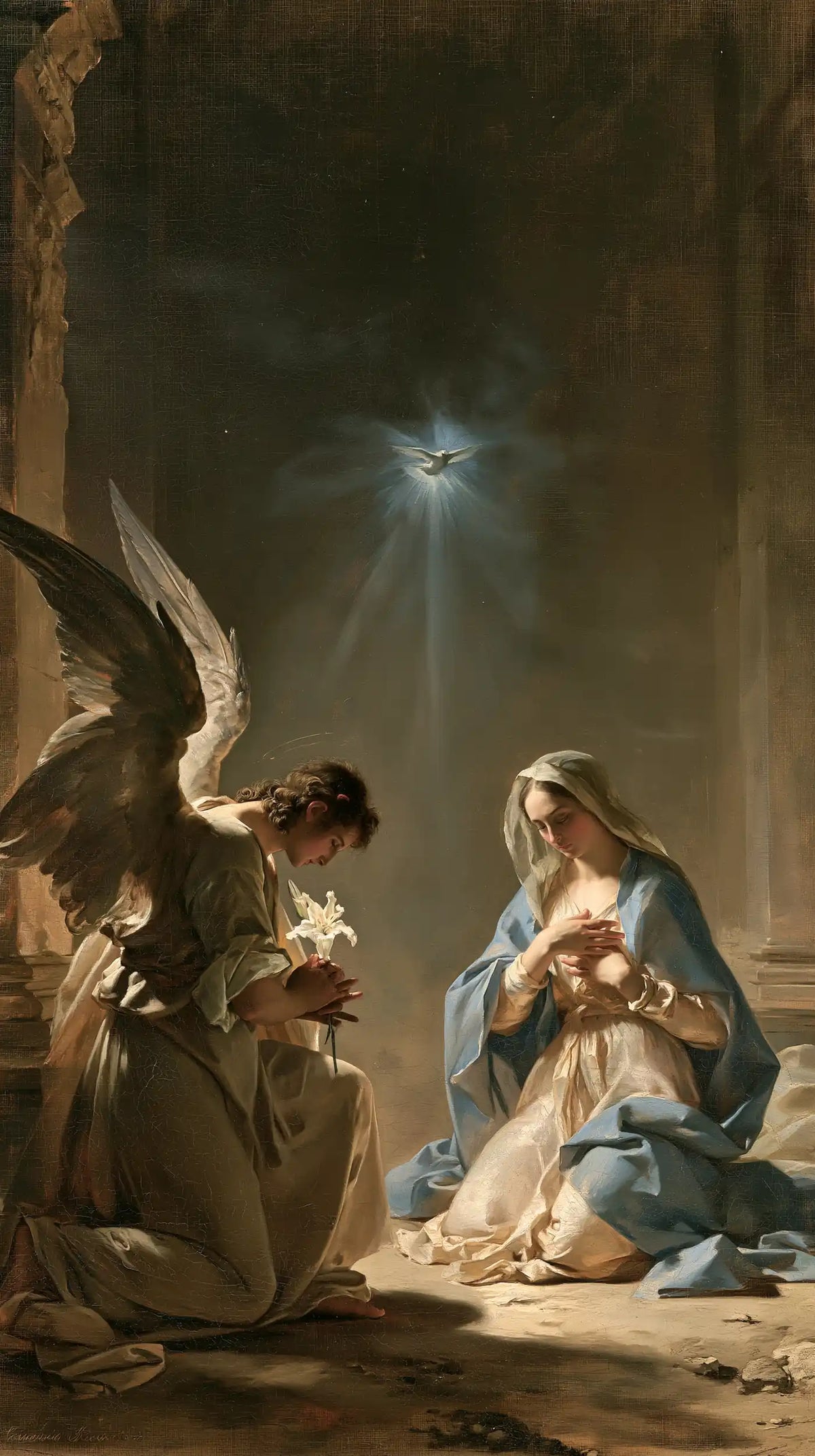 The Annunciation - The Holy Spirit · Portrait n° 1
