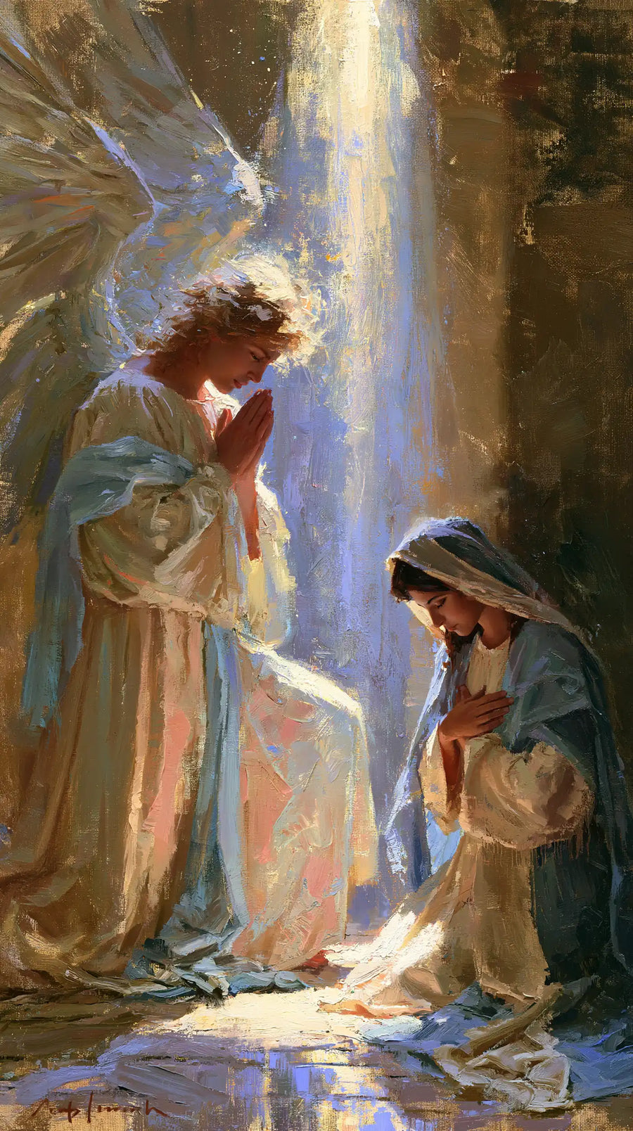 The Annunciation - Impressionist · Portrait n° 6