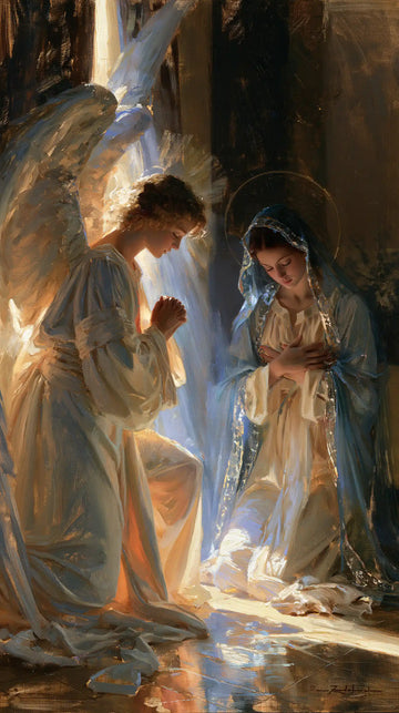 The Annunciation - Impressionist · Portrait n° 8