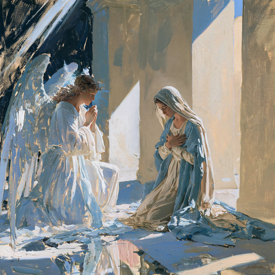 The Annunciation - Impressionist · Square n° 3
