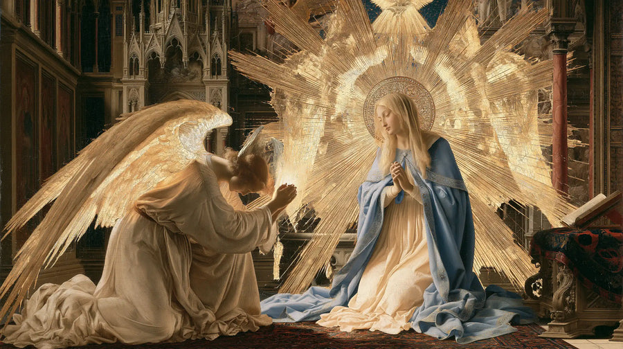 The Annunciation - Sacred Monumental View · Landscape n° 11