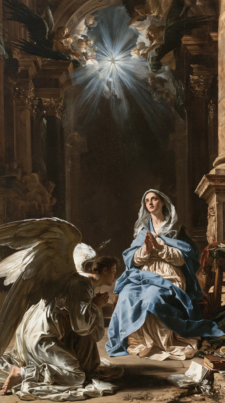 The Annunciation - Sacred Monumental View · Portrait n° 4
