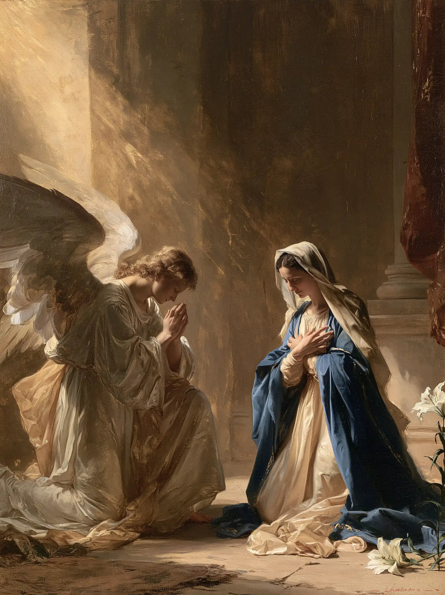 The Annunciation - The Silence of Mary · Portrait n° 14