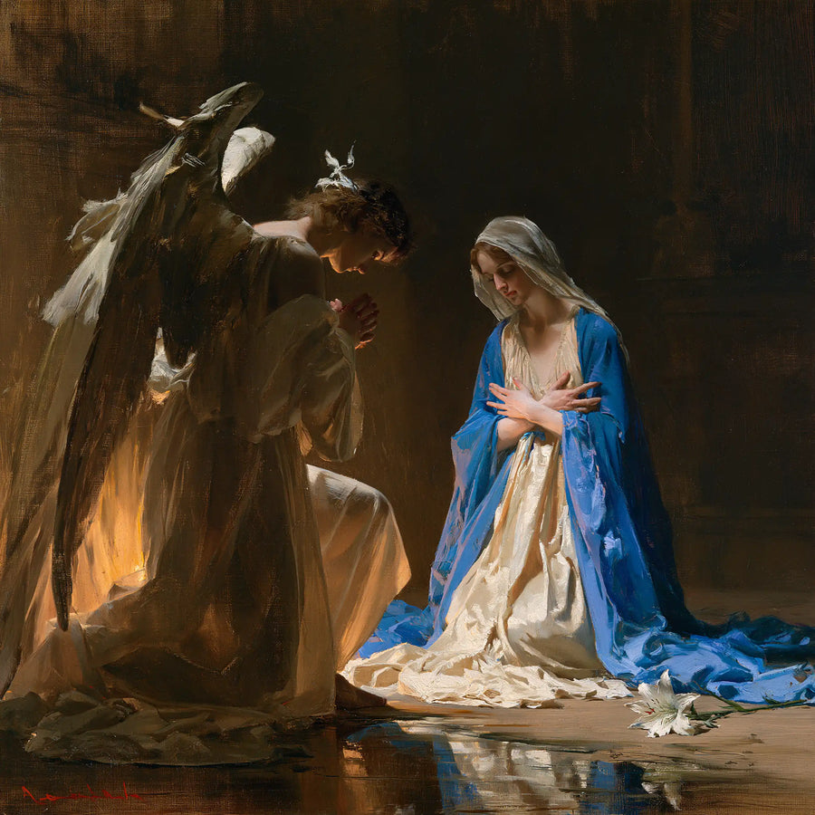 The Annunciation - The Silence of Mary · Square n° 1