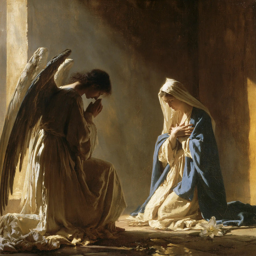 The Annunciation - The Silence of Mary · Square n° 2