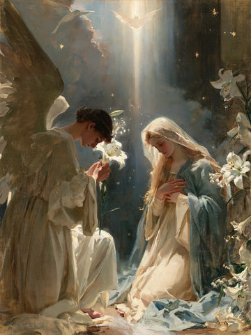 The Annunciation - Symbolist · Portrait n° 12
