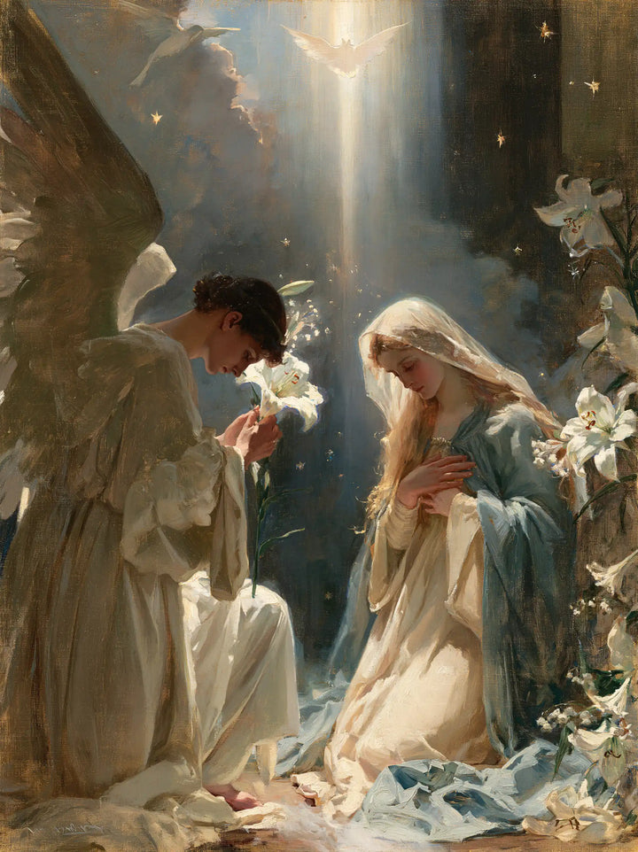 The Annunciation - Symbolist · Portrait n° 12