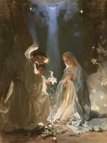 The Annunciation - Symbolist · Portrait n° 23