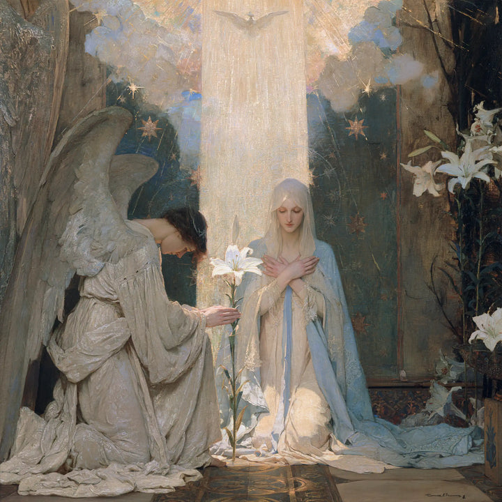 The Annunciation - Symbolist · Square n° 11