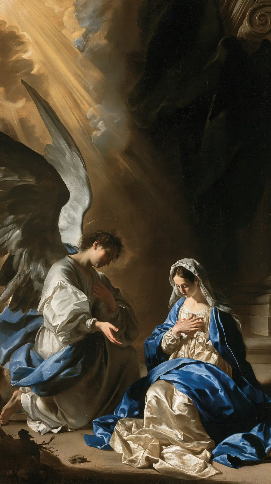 The Annunciation - Theatrical Baroque · Portrait n° 3