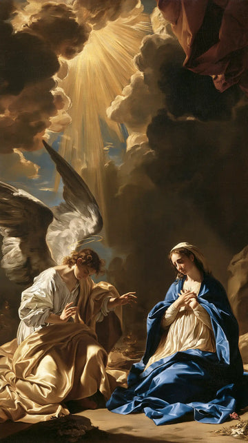 The Annunciation - Theatrical Baroque · Portrait n° 4