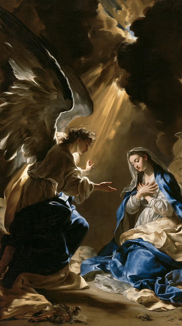 The Annunciation - Theatrical Baroque · Portrait n° 8