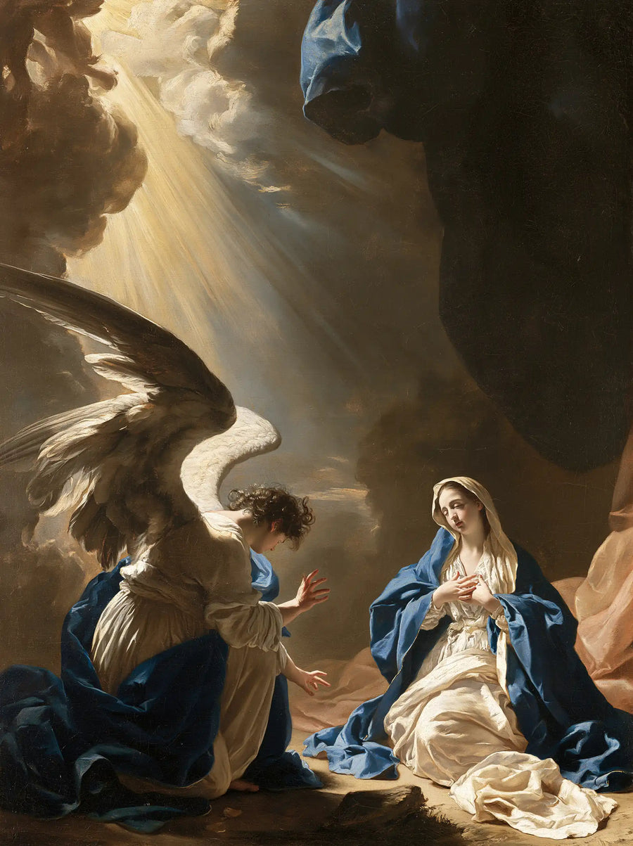 The Annunciation - Theatrical Baroque · Portrait n° 17