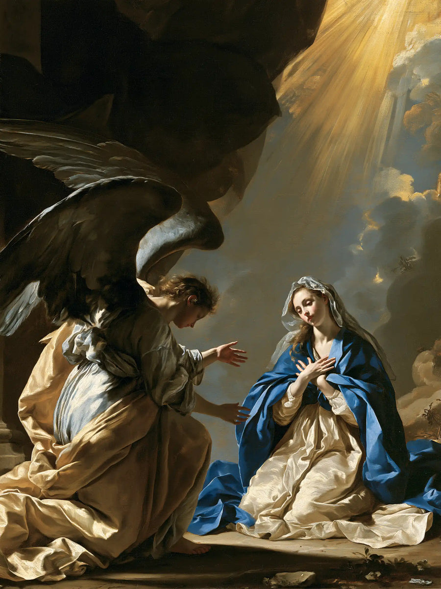 The Annunciation - Theatrical Baroque · Portrait n° 19