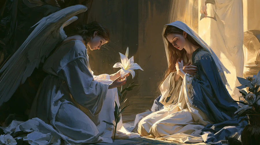 The Annunciation - The White Lily as Symbol · Landscape n° 13