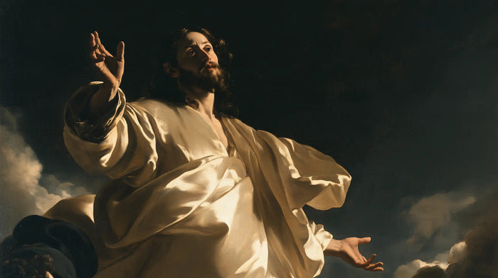 The Ascension of Jesus Christ - Caravaggio Tenebrism · Landscape n° 5
