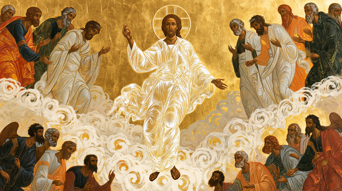 The Ascension of Jesus Christ - Contemporary Byzantine · Landscape n° 14