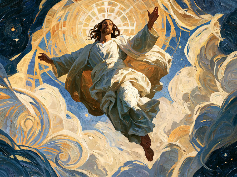 The Ascension of Jesus Christ - Expressionist · Landscape n° 3