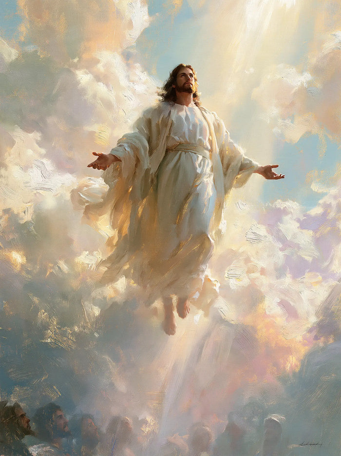 The Ascension of Jesus Christ - Impressionist · Portrait n° 13