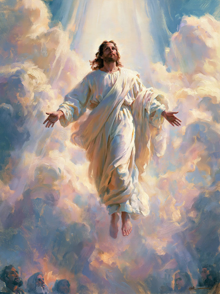 The Ascension of Jesus Christ - Impressionist · Portrait n° 14
