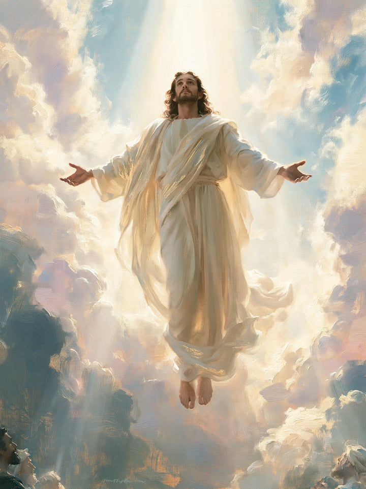 The Ascension of Jesus Christ - Impressionist · Portrait n° 15