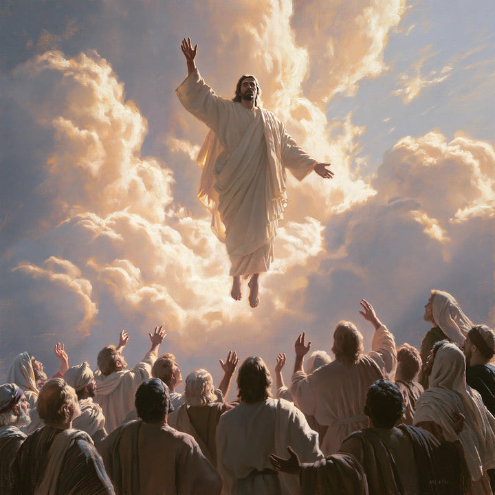 The Ascension of Jesus Christ - Jesus Blessing the Apostles · Square n° 4
