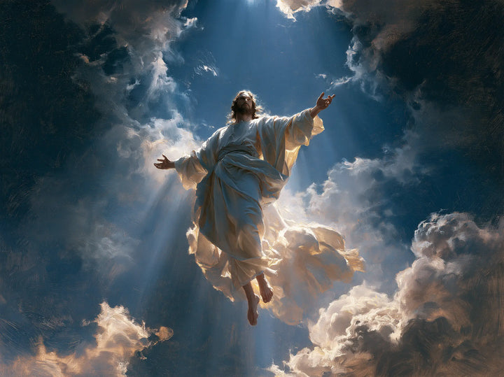 The Ascension of Jesus Christ - Midnight Blue Chiaroscuro · Landscape n° 5