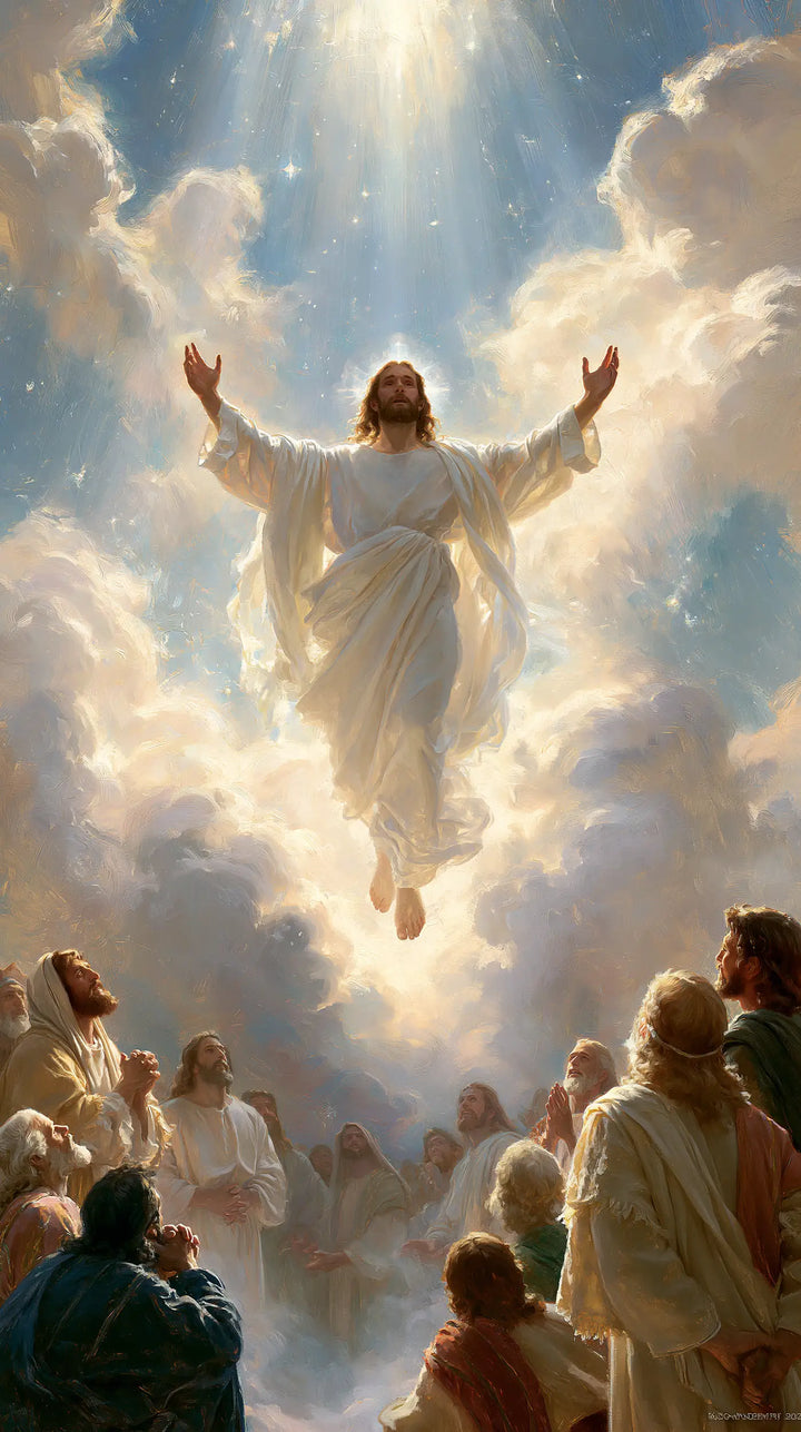 The Ascension of Jesus Christ - Symbolist · Portrait n° 2