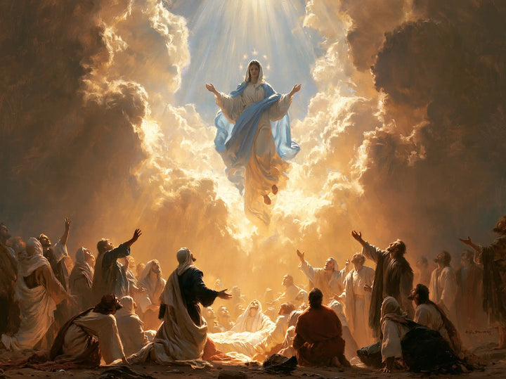 The Assumption of Mary - Assumption with the Apostles · Landscape n° 2