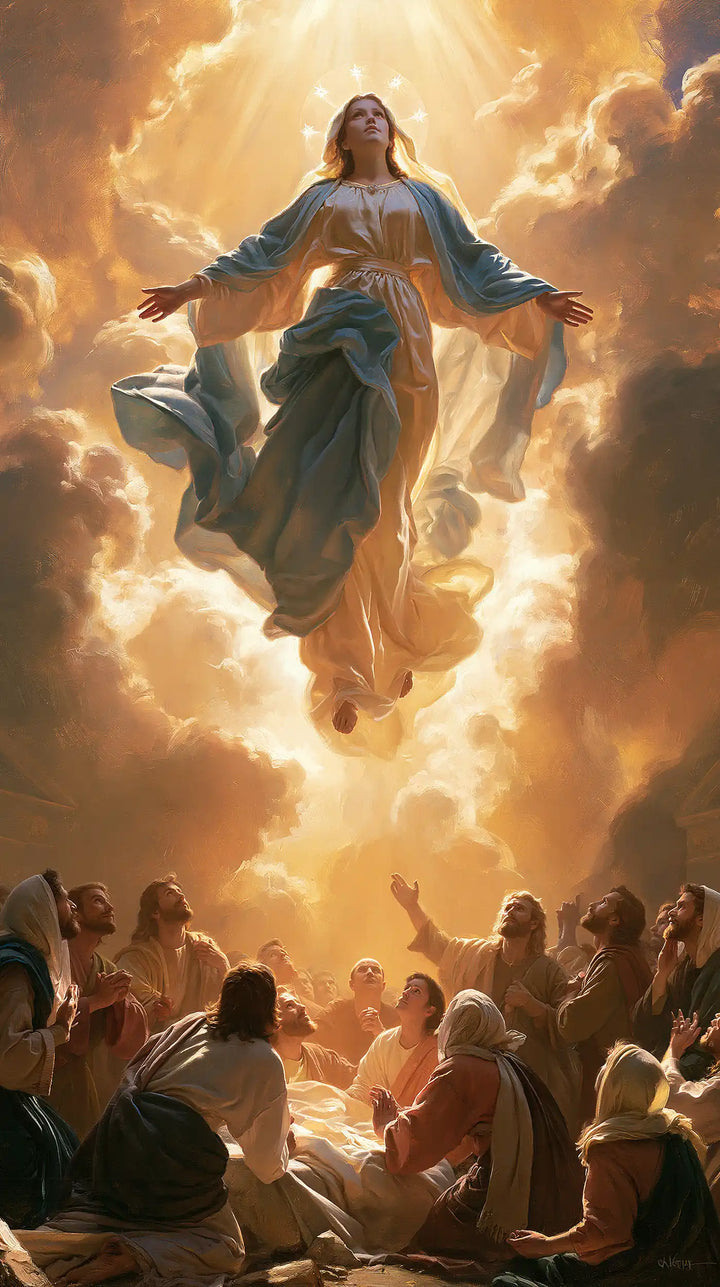 The Assumption of Mary - Assumption with the Apostles · Portrait n° 1