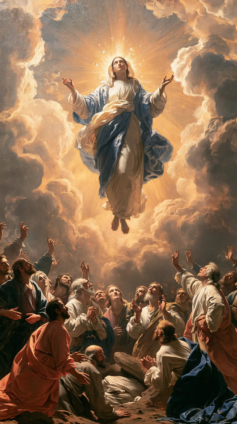 The Assumption of Mary - Assumption with the Apostles · Portrait n° 6