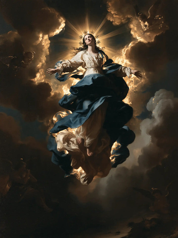 The Assumption of Mary - Black and Gold · Portrait n° 5