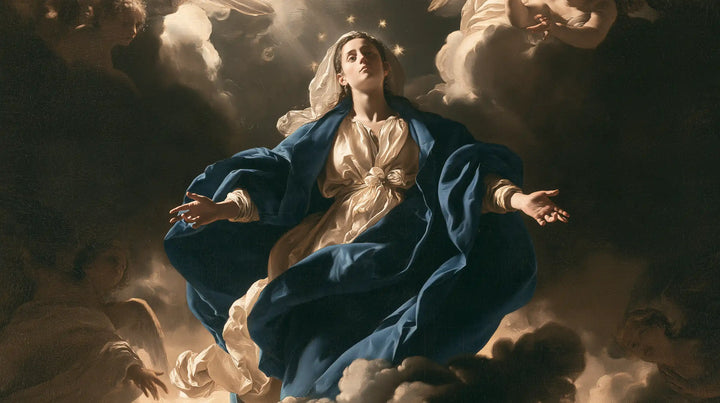 The Assumption of Mary — The Pale Sash and the Dark Sky