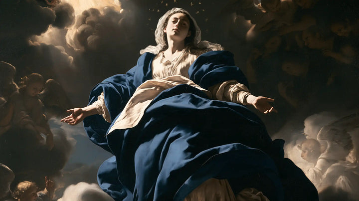 The Assumption of Mary - Caravaggio Tenebrism · Landscape n° 7