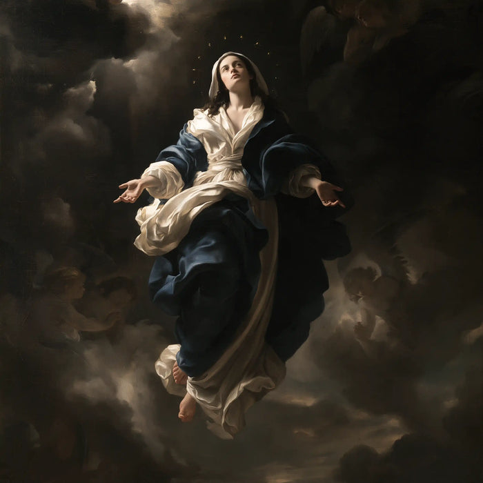 The Assumption of Mary — The Glow upon the Still Veil